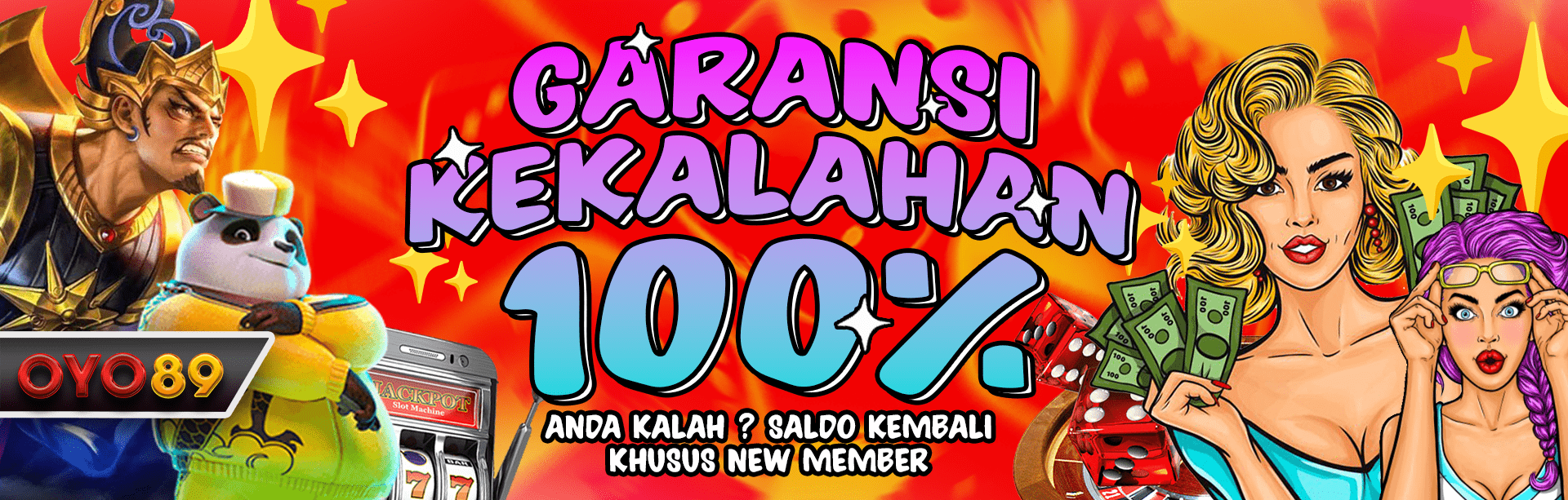 GARANSI KEKALAHAN 100%